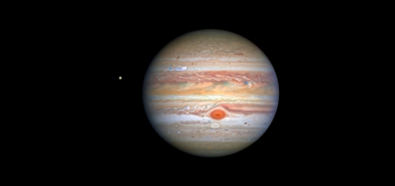 Агентство NASA опубликовало новый снимок Юпитера