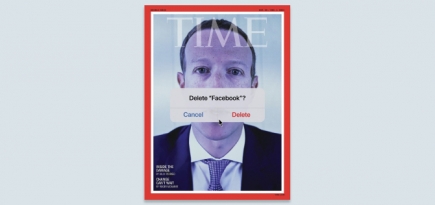 «Удалить Facebook?» Time показал новую обложку с Марком Цукербергом