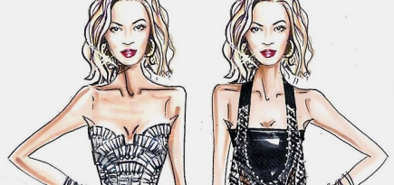 Atelier Versace придумали наряды для Бейонсе