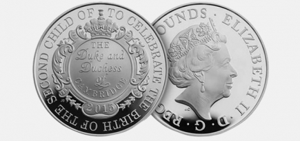 В честь принцессы Шарлотты выпустили монету