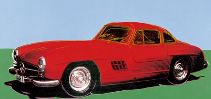 Выставка работ «Любимая машина Энди Уорхола» пройдет в салоне Mercedes-Benz