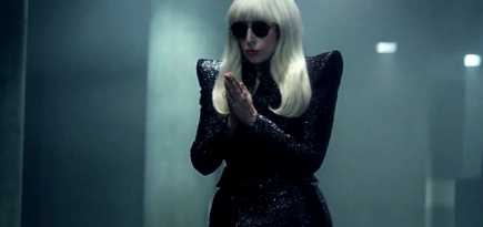 Леди Гага в Dsquared2 для промо-ролика нового тура
