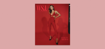 Хейли Бибер снялась для нового номера журнала WSJ