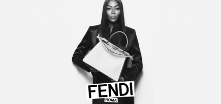 Наоми Кэмпбелл стала лицом рекламной кампании Fendi