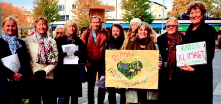 В Швеции появилась группа активистов «Старики Греты»