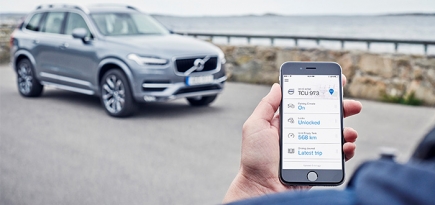 Обновленная версия приложения Volvo On Call