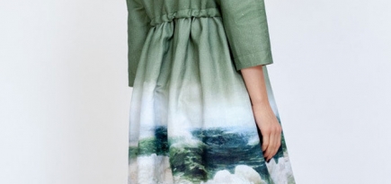Русский музей выпустил коллекцию льняных платьев к выставке Ильи Репина