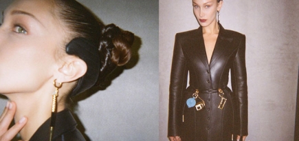 Джиджи Хадид выложила полароиды с Недель моды в Париже и Милане