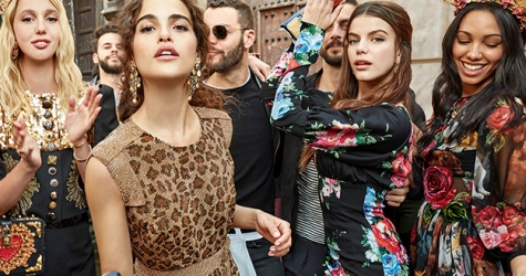 Миллениалы снялись в кампании Dolce & Gabbana