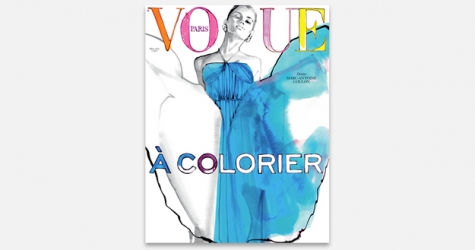 Французский Vogue выпустил книгу-раскраску