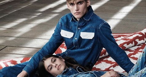 Кайя и Пресли Гербер, канадские смокинги и армрестлинг в новой кампании Calvin Klein