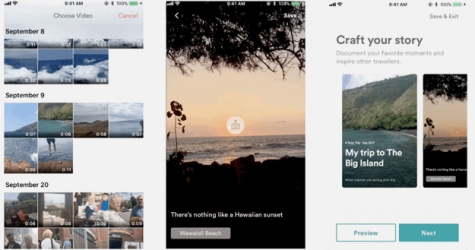 Airbnb добавил в приложение функцию Travel Stories