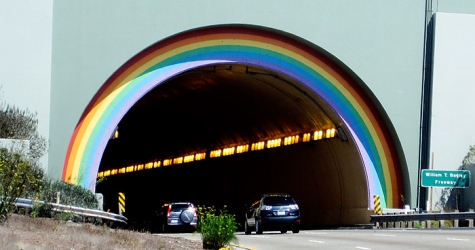 В Калифорнии появился туннель имени Робина Уильямса