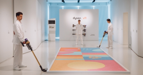 Компания Dyson представила новинки в формате интерактивной инсталляции