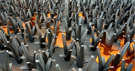 Металлическая трава от Ай Вэйвэя на биеннале в Ванкувере