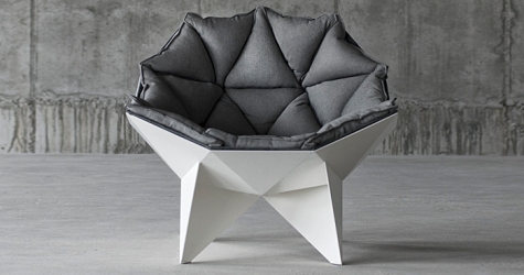 Футуристическое кресло Q1 от украинской дизайн-студии
