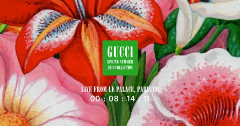 Прямая трансляция показа Gucci, коллекция весна-лето 2019