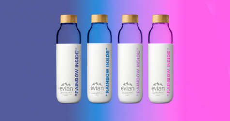 Как выглядит придуманная Вирджилом Абло бутылка для воды Evian