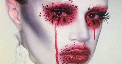 «Кровь» для глаз, шрамы, трафареты: как и чем создать бьюти-образ на Хеллоуин