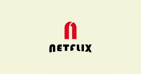 Как выглядят логотипы Apple и Netflix, переосмысленные в духе Баухауса