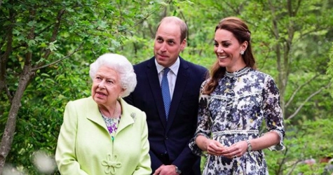 Принц Уильям и Кейт Миддлтон выложили совместный снимок с Елизаветой II в честь ее дня рождения