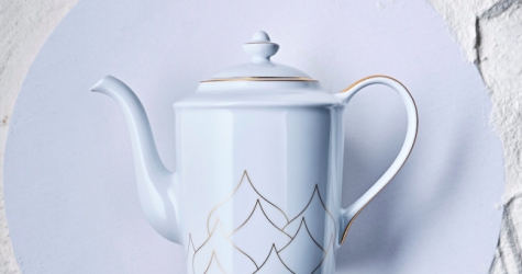 Bernardaud и художник Дима Логинов создали чайный сервиз для московского бутика Cartier