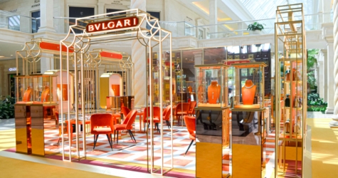 Bvlgari открыл поп-ап-бутик в «Крокус Сити Молле»