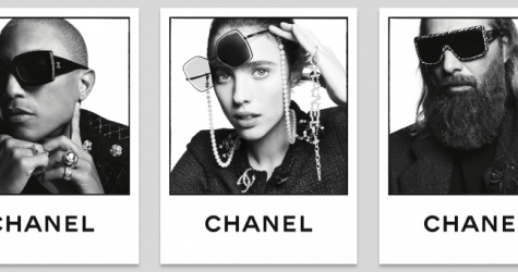Маргарет Куэлли и Фаррелл Уильямс снялись в кампании оптики Chanel