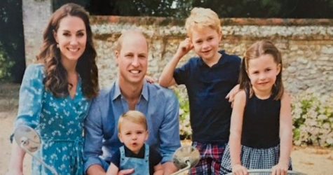 В твиттере появилась рождественская открытка Кейт Миддлтон и принца Уильяма