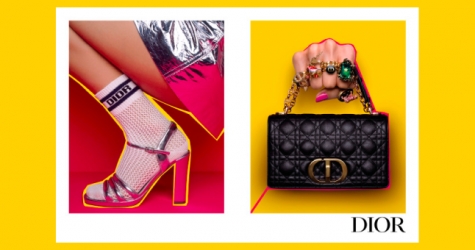 Dior показал осеннюю кампанию в стиле поп-арт