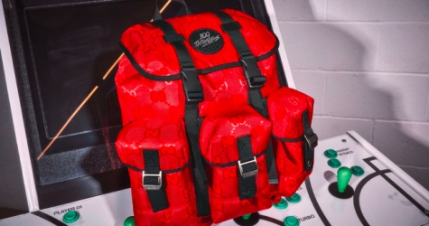 Gucci сделал рюкзак в коллаборации с киберспортивной организацией 100 Thieves