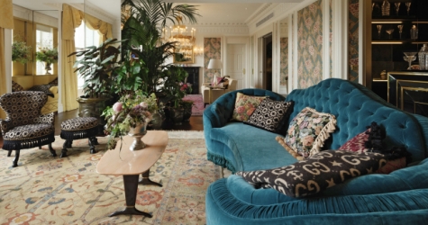 В лондонском отеле The Savoy появился люкс с интерьером от Gucci