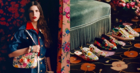 Gucci выпустил коллекцию с цветочными узорами от дизайнера 1970-х Кена Скотта