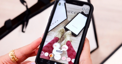Gucci запустил функцию виртуальной примерки обуви вместе со Snapchat