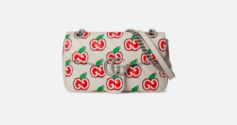 Gucci покрыл сумки принтом с яблоками в честь китайского Дня всех влюбленных