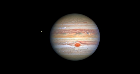 Агентство NASA опубликовало новый снимок Юпитера