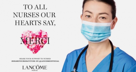 Lancôme запустил кампанию в честь международного Дня медицинской сестры