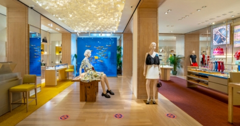Бутик Louis Vuitton в Сочи открылся после реновации