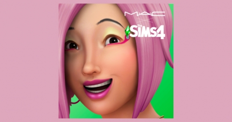 В игре The Sims 4 появилась косметика М.А.С.