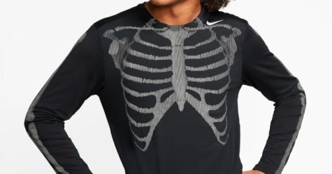 Nike выпустил спортивную форму, вдохновленную человеческим скелетом