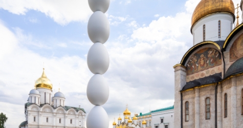 В Московском Кремле можно увидеть скульптуру Григория Орехова
