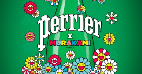 Perrier сделал коллаборацию с Такаси Мураками