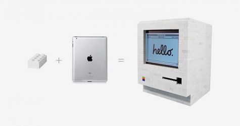 Норвежские рекламисты создали Macintosh из LEGO