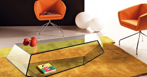 Коллекция стеклянных столов Tonelli Design от Карима Рашида
