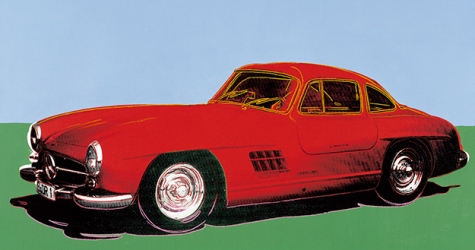 Выставка работ «Любимая машина Энди Уорхола» пройдет в салоне Mercedes-Benz