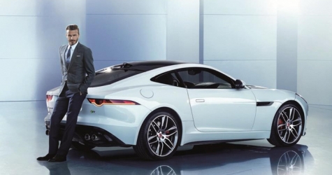 Дэвид Бекхэм стал лицом нового Jaguar F-TYPE Coupé