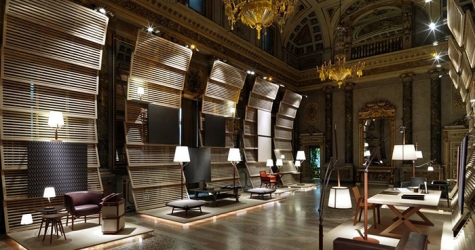 Инсталляции Hermès в Palazzo Serbelloni в Милане