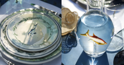 Dior Maison посвятил коллекцию посуды подводному миру