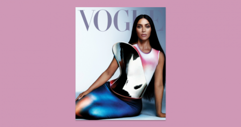 Ким Кардашьян снялась для обложки американского Vogue