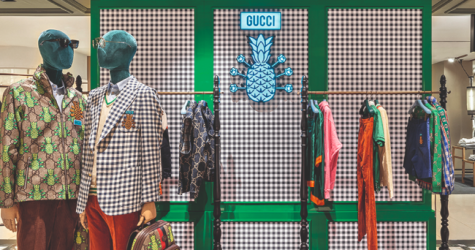 Gucci открыл поп-ап новой коллекции Pineapple в Москве